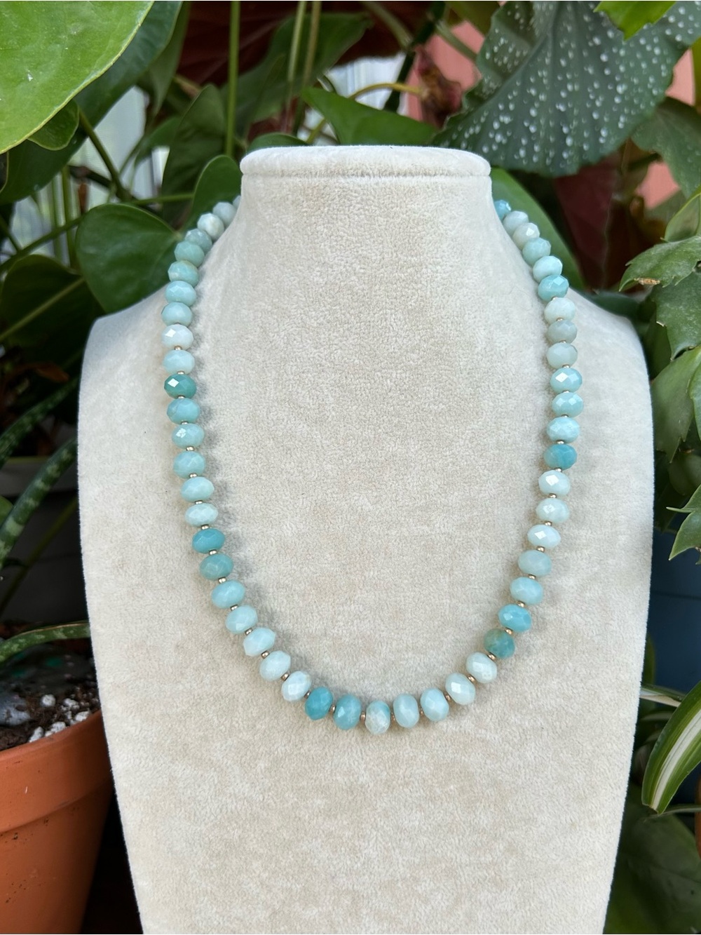 Amazonite necklace